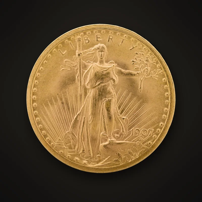 20 Dollars Gold Saint-Gaudens von 1907