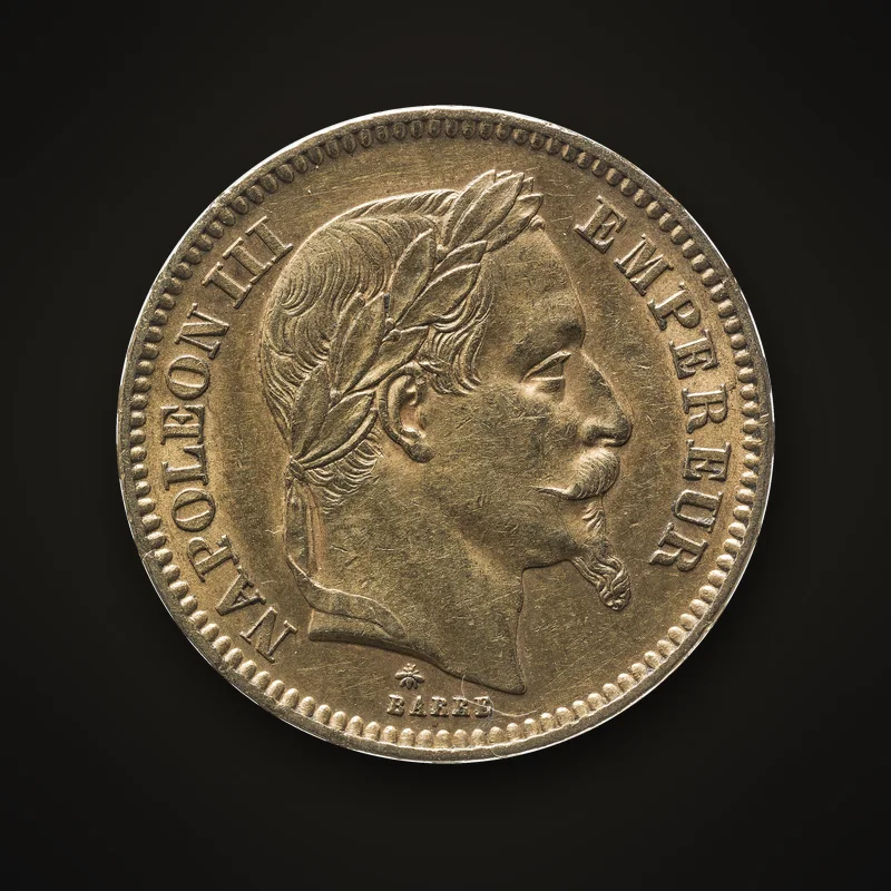 20 Francs Gold Napoleon III. von 1866