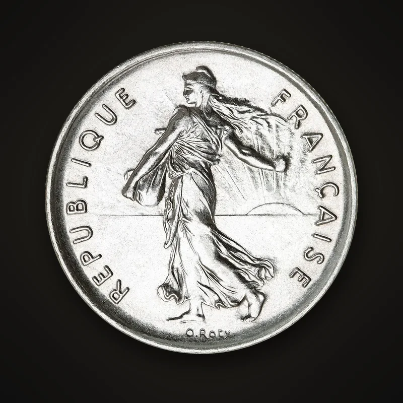 5 francs Semeuse en nickel, 1970, avers
