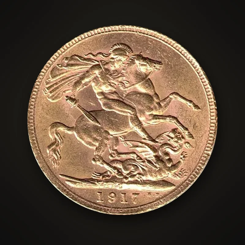 Sovereign, reverse with Saint George slaying the dragon